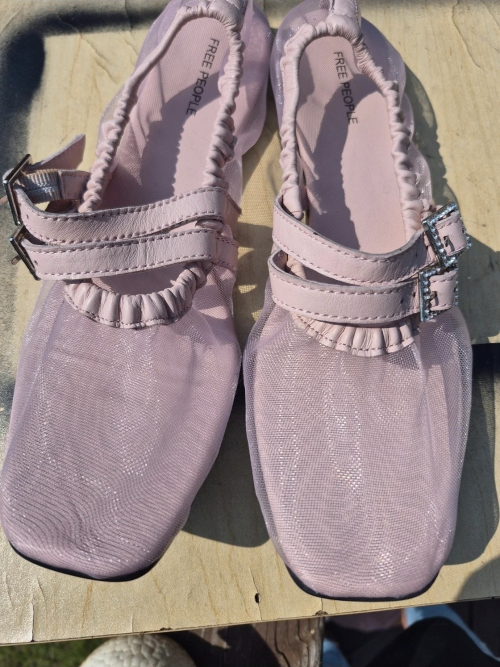 Free People Gemini Mary Jane flats size 8